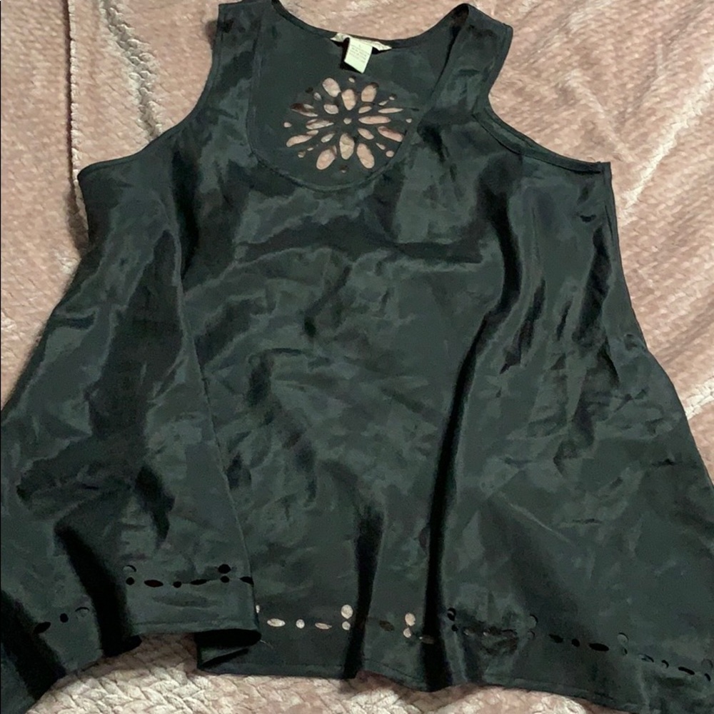 Flows spring top black